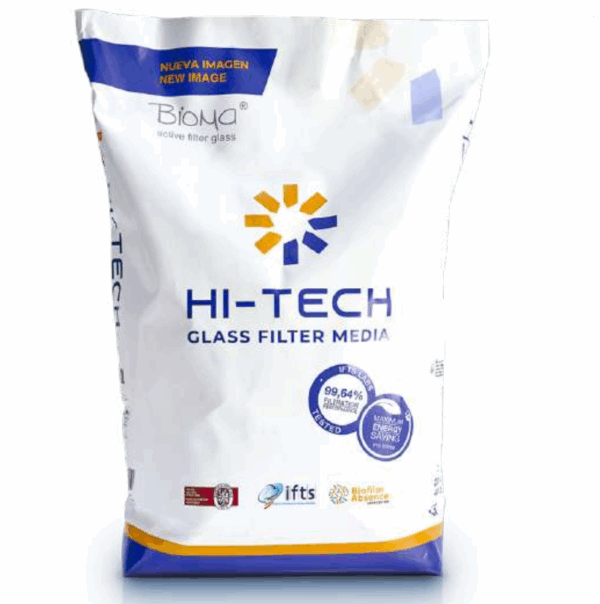 Vidrio filtrante Hi-Tech
